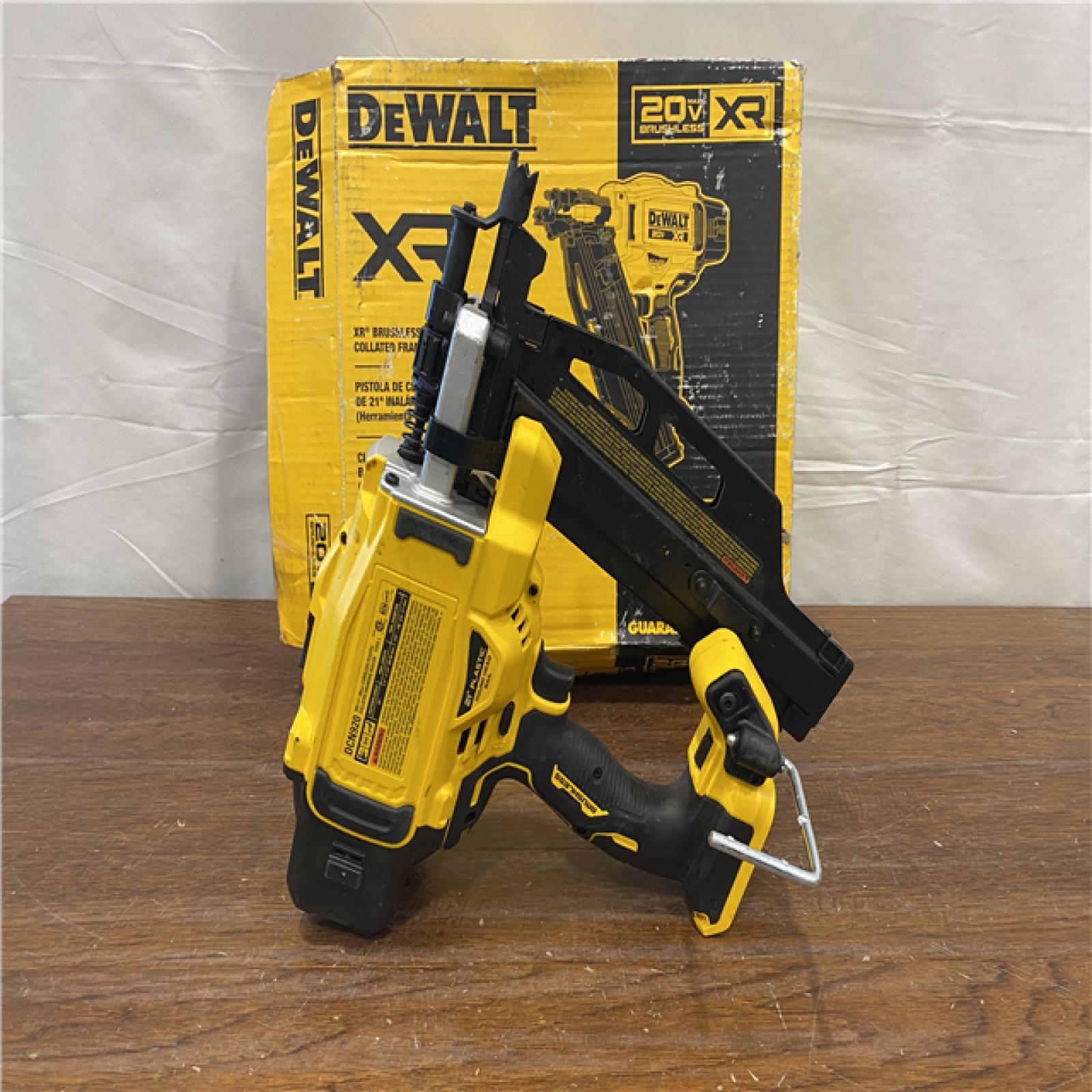 AS-IS DEWALT 20-Volt 21Â° Cordless Framing Nailer (Tool-Only)