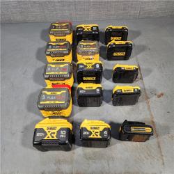 HOUSTON LOCATION - AS-IS DEWALT BATTERY PACK QTY - 15