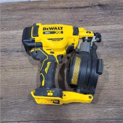 AS-IS DeWalt DCN45RNB 20V Max 15 Degree Cordless Coil Roofing Nailer (Tool Only)