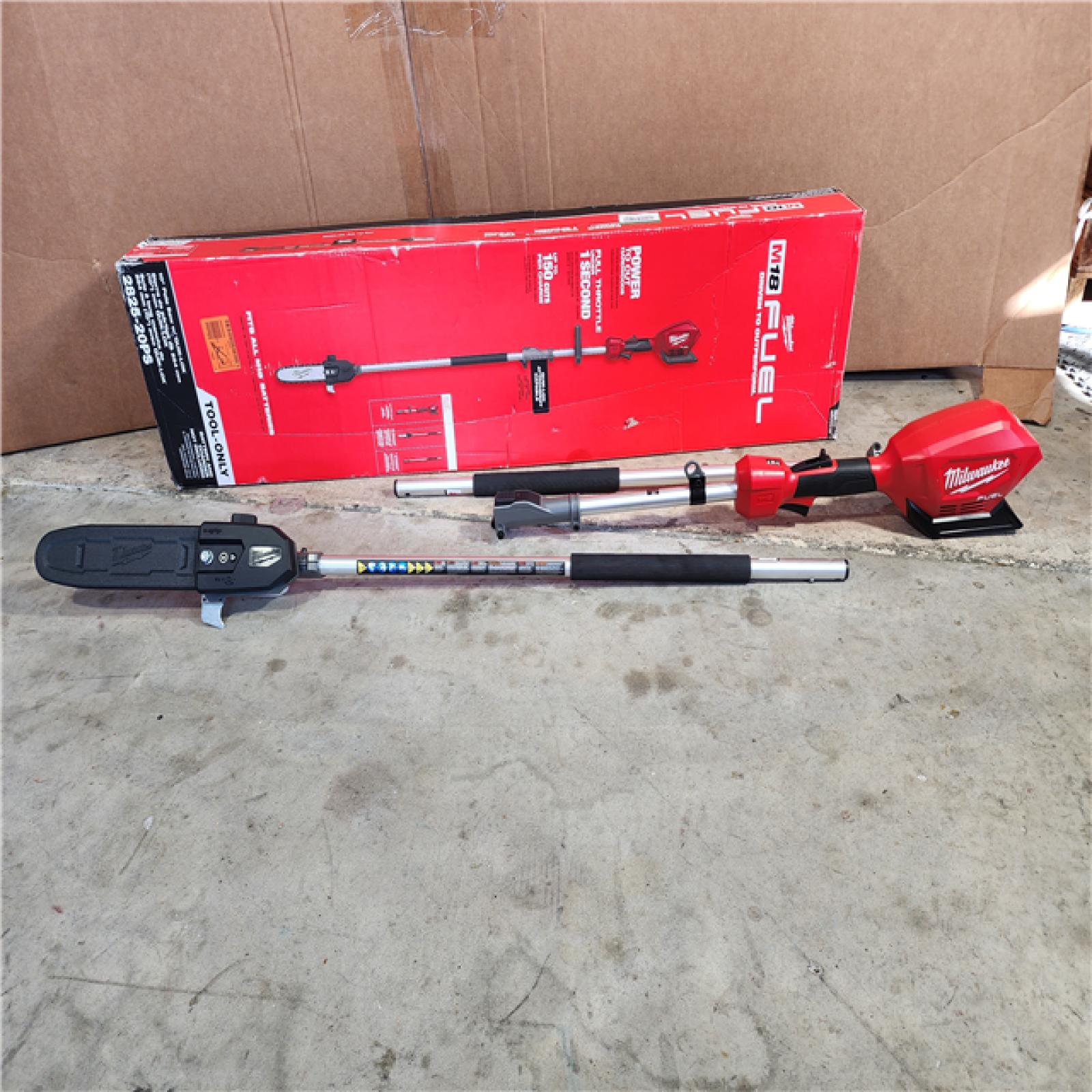 HOUSTON LOCATION - AS-IF M18 FUEL 10 in. 18V Lithium-Ion Brushless Cordless Pole Saw with Attachment Capability (Tool-Only)