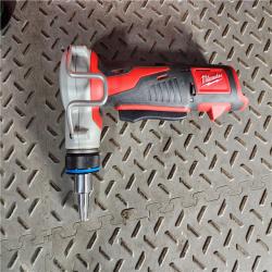 HOUSTON LOCATION - AS-IS M12 12-Volt Lithium-Ion Cordless PEX Expansion Tool Kit with (2) 1.5 Ah Batteries, (3) Expansion Heads and Hard Case