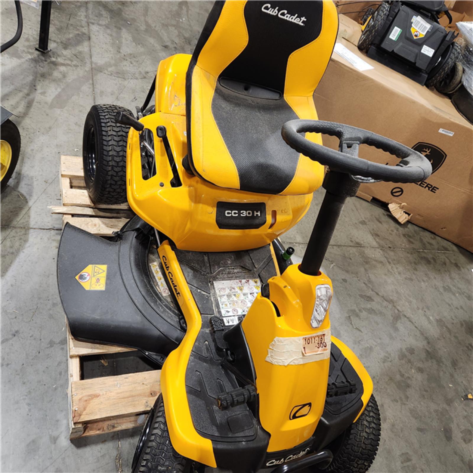 Dallas Location - As-Is Cub Cadet CC 30 H Riding Lawn Mower