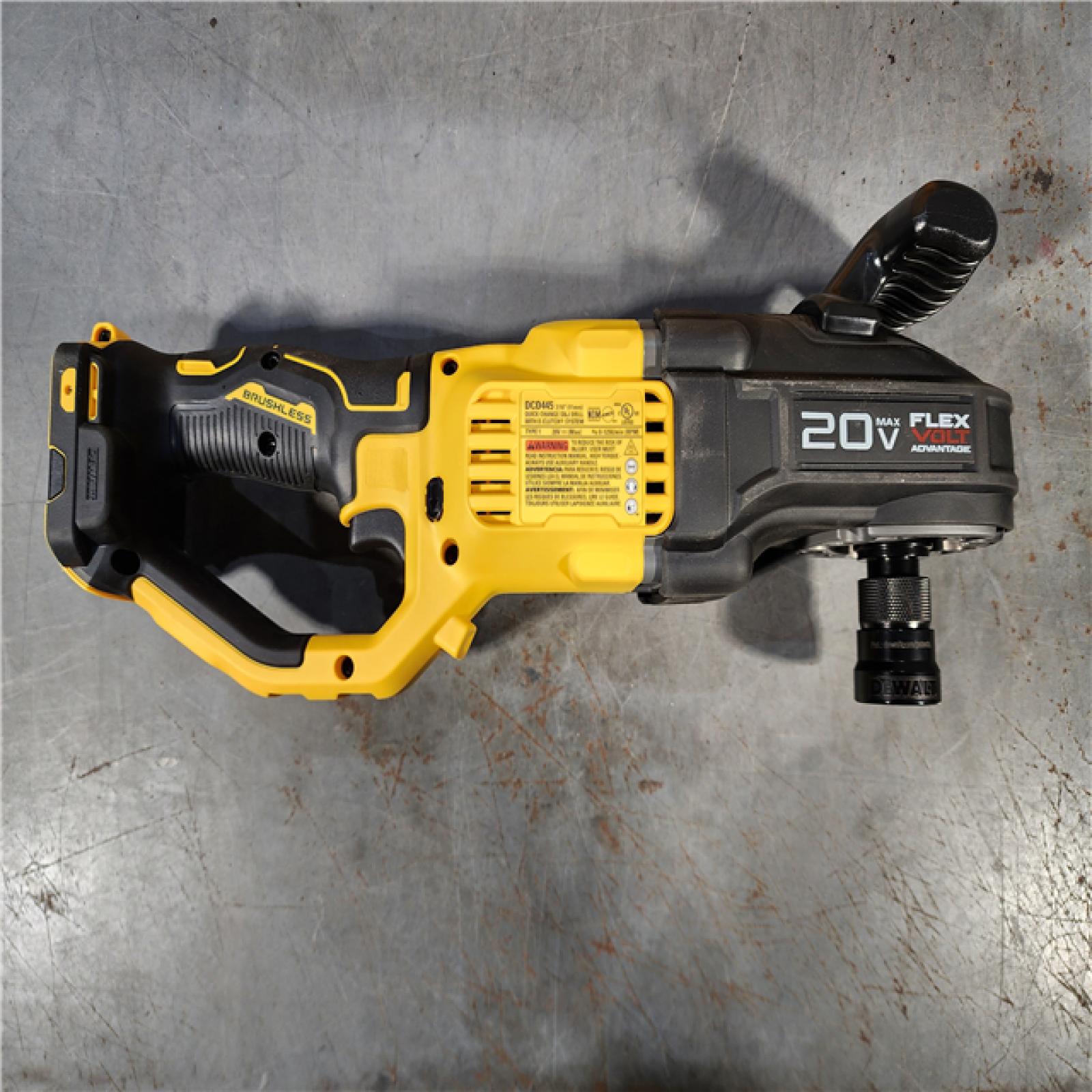 HOUSTON LOCATION - AS-IS DeWalt DCD445B 20V Cordless 7/16  Quick Change Stud & Joist Drill (Tool Only)