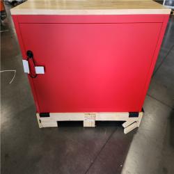 DALLAS LOCATION - Milwaukee Tool Storage 52 in. W Heavy Duty Red Mobile Workbench Cabinet