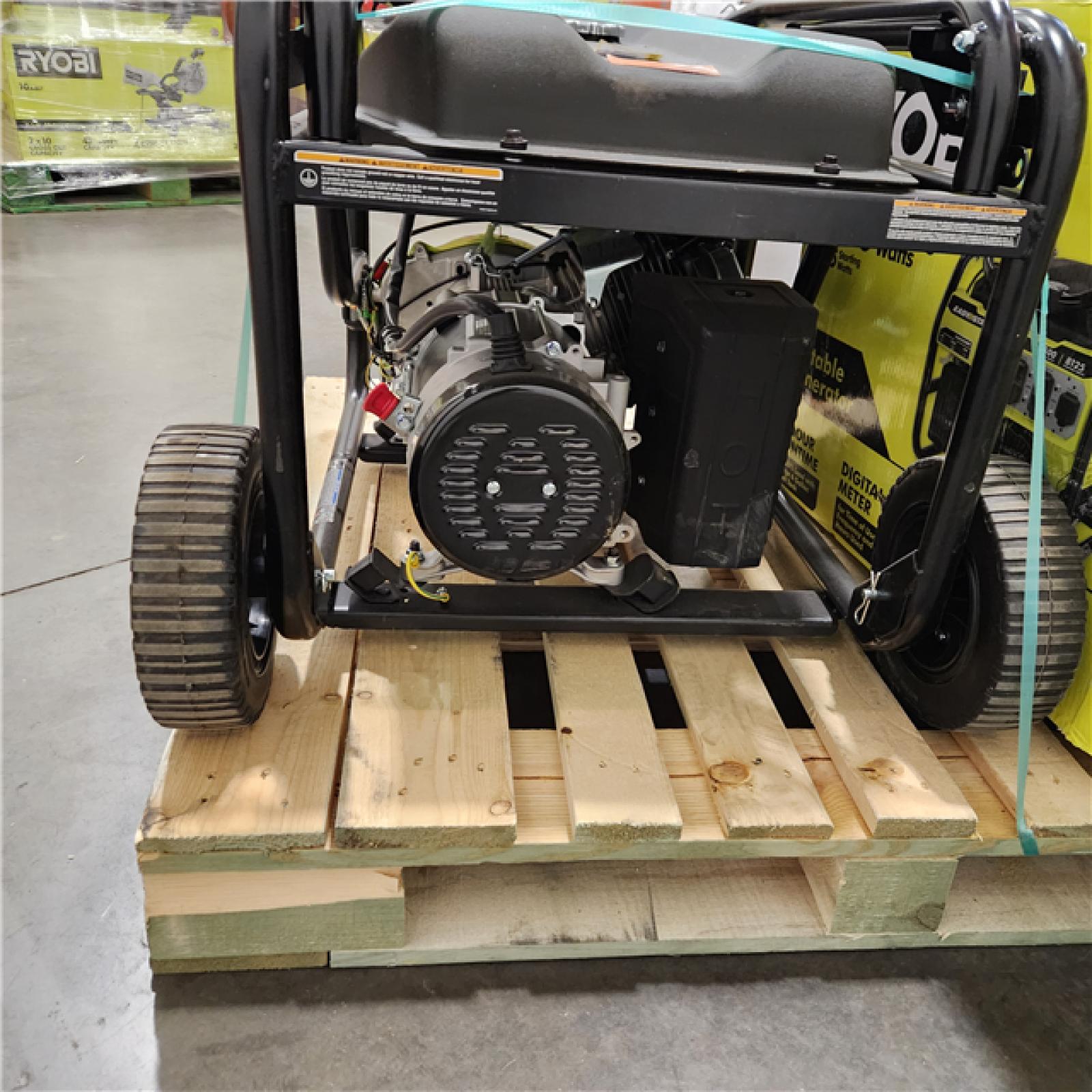 Dallas Location - As-Is Ryobi 6500-Watt Generator