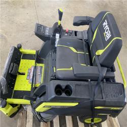 Houston Location - AS-IS Ryobi 80V Brushless Electric Zero Turn Riding Mower