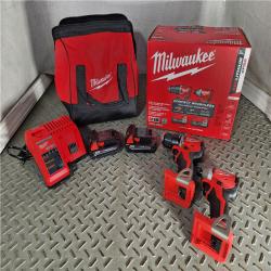 HOUSTON LOCATION - AS-IS Milwaukee M18 Compact Brushless 2-Tool Combo Kit