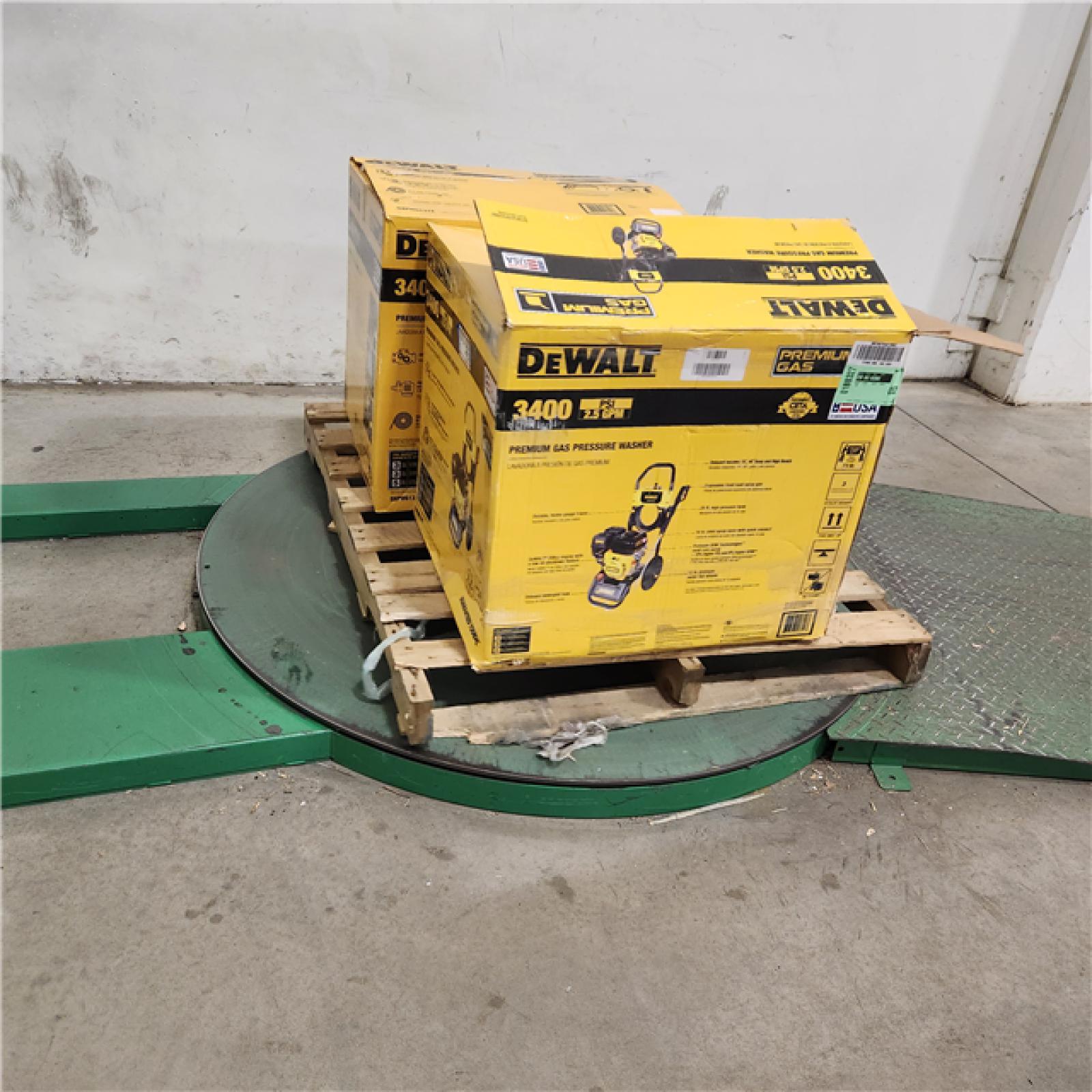 Dallas Location - As-Is DEWALT 3400 PSI 2.5 GPM Gas Pressure Washer(Lot Of 2)