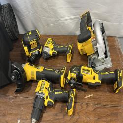 AS-ISDewalt 20-Volt MAX ToughSystem Lithium-Ion 6-Tool Cordless Combo Kit