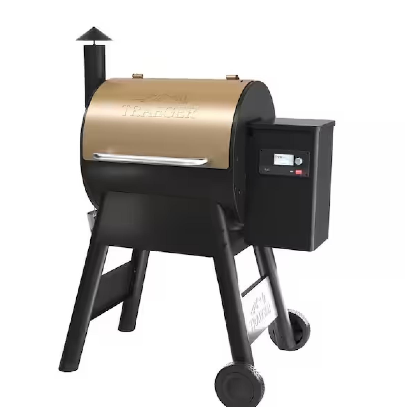 DALLAS LOCATION - Traeger Pro 575 Wifi Pellet Grill and Smoker in Bronze