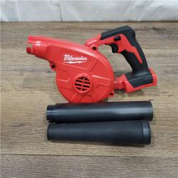 AS-IS Milwaukee M18 18-Volt Lithium-Ion Cordless Compact Blower (Tool-Only)