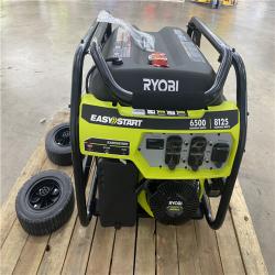 Houston Location AS-IS - Ryobi 6,500 Running Watt 8,125 Starting Watt Gas Powered Generator