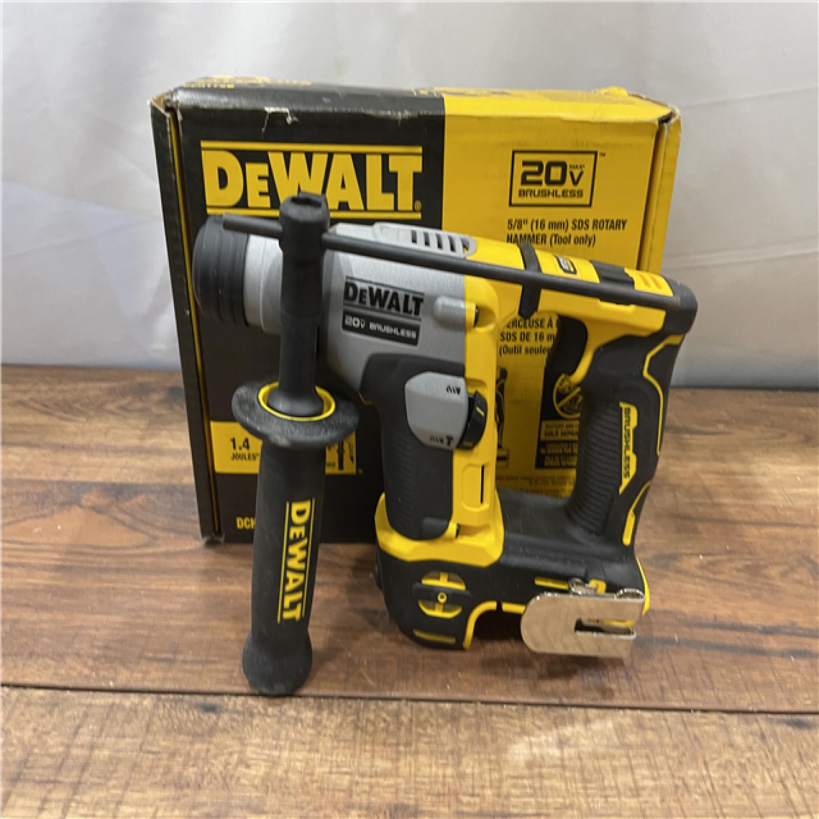 AS-IS DEWALT 20V SDS MAX Hammer Drill  Cordless  5/8 in.  Tool Only (DCH172B)