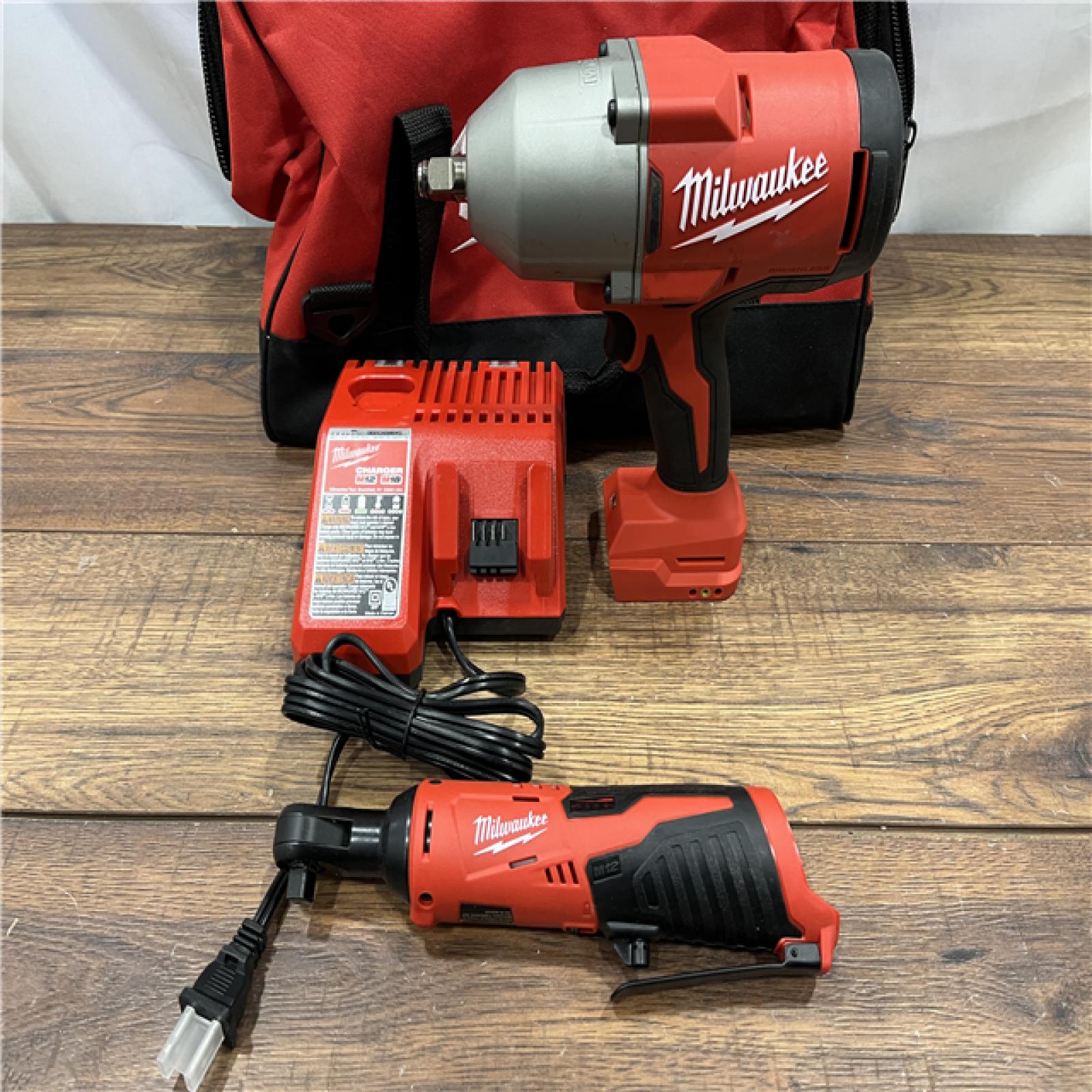 AS IS Milwaukee 2666-20 M18 18-Volt Lithium-Ion Brushless 1/2 in. High Torque Impact Wrench with Friction Ring (Tool-Only)