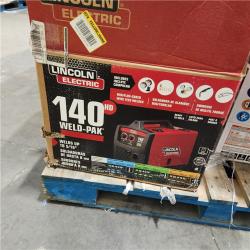 Dallas Location - As-Is Lincoln Electric Weld-Pak 140 Amp MIG and Flux-Core Wire Feed Welder