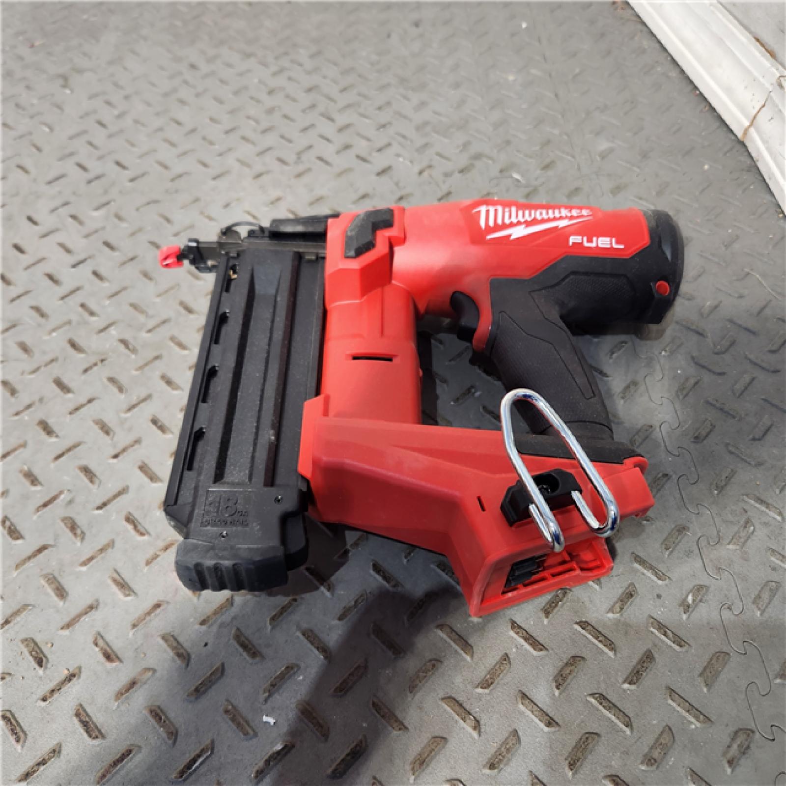 HOUSTON Location-AS-IS-Milwaukee M18 Fuel 18V Brushless 18-Gauge Brad Nailer 2746-20 (Bare Tool) APPPEARS IN NEW! Condition