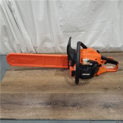 AS-IS 20 in. 50.2 Cc 2-Stroke Gas Rear Handle Chainsaw