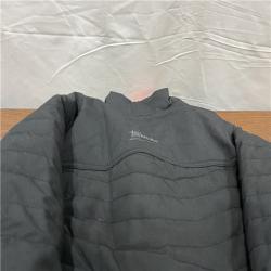 AS--IS Heated Jacket,Zipper,L,Polyester