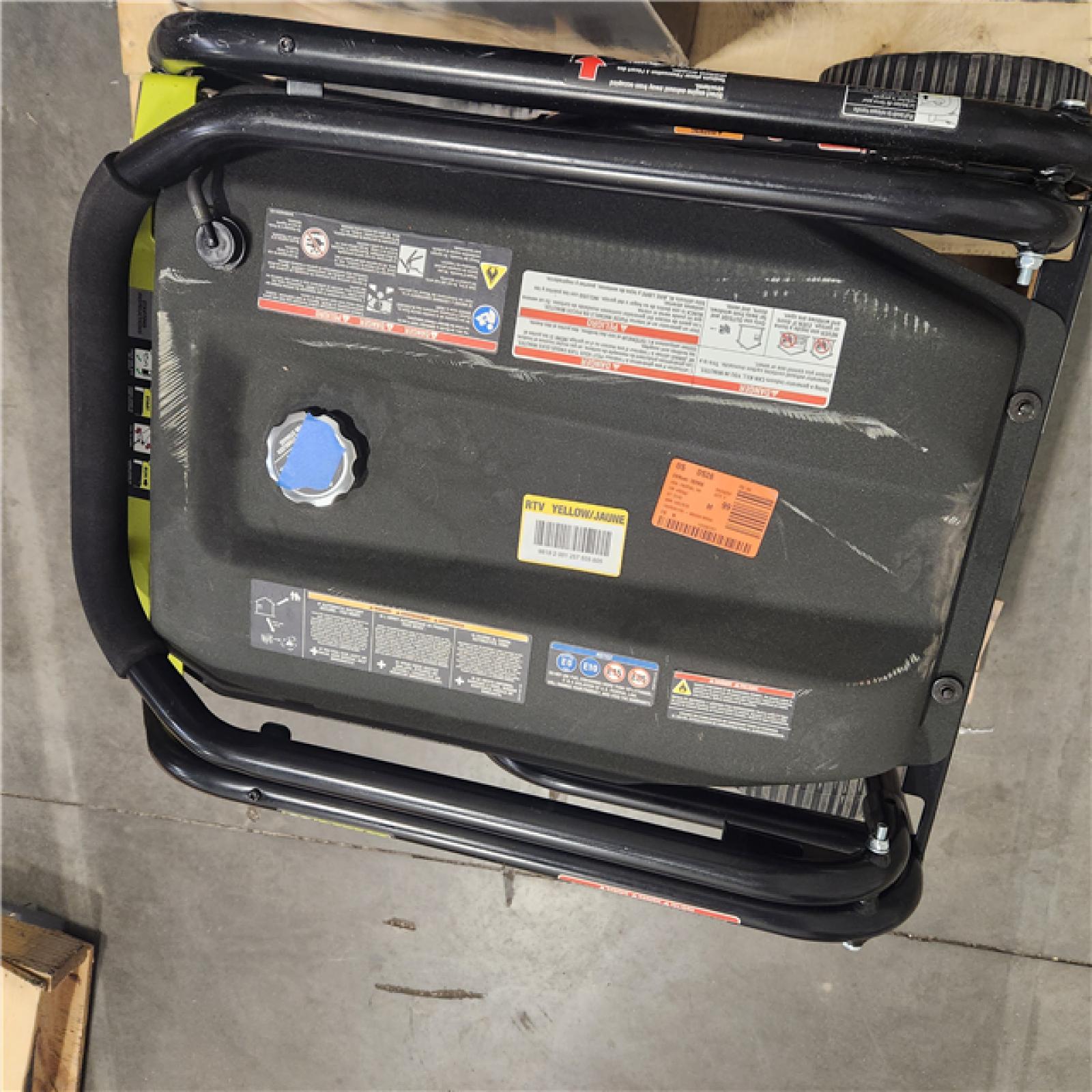 Dallas Location - As-Is RYOBI 6500-Watt Gasoline Portable Generator