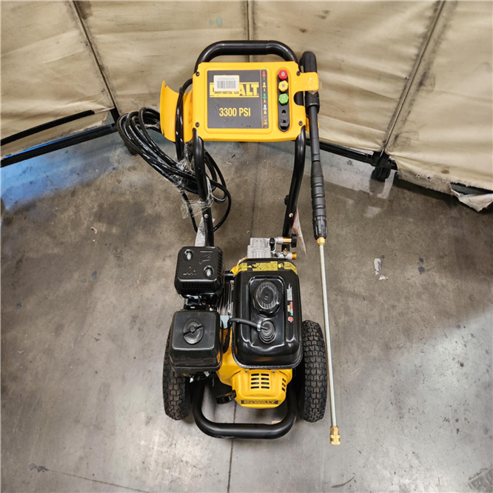 California AS-IS DEWALT 3300 PSI 2.4 GPM Gas Cold Water Pressure Washer with HONDA GCV200 Engine