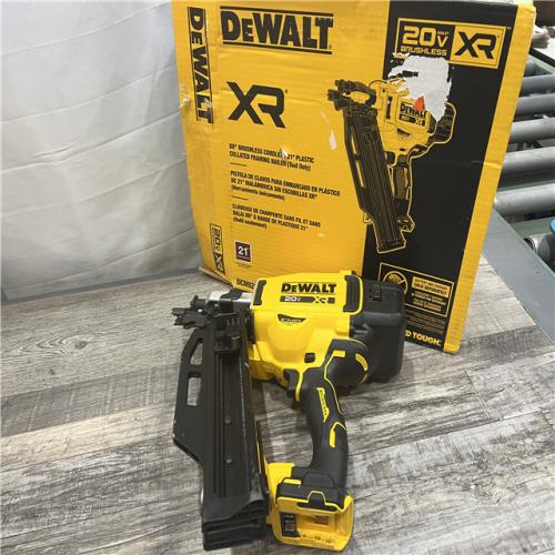 AS-IS DEWALT 20-Volt 21Â° Cordless Framing Nailer (Tool-Only)