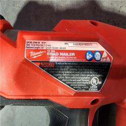 HOUSTON LOCATION - AS-IS Milwaukee M18 Fuel 18V Brushless 18-Gauge Brad Nailer 2746-20 (Bare Tool)