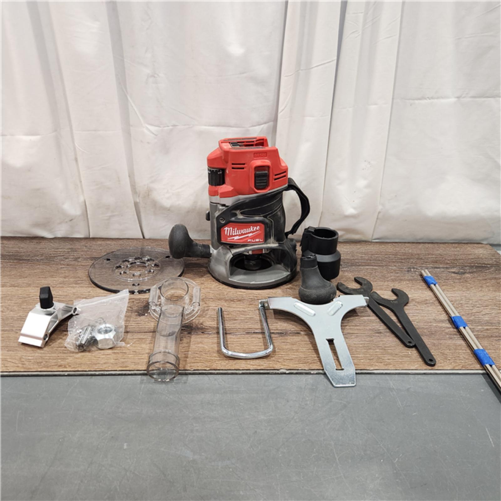 AS IS Milwaukee Tool Router,Cordless,2.25 Hp,25000 RPM 2838-20 - All