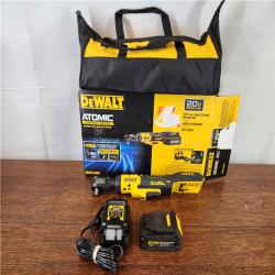 AS-IS DEWALT 20V Max Lithium-Ion Cordless Brushless 3/8 in Ratchet Kit