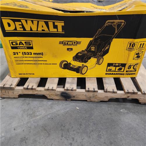 DALLAS LOCATION - AS-IS Champion Power Equipment 160 MPH 1300 CFM 224 cc Walk-Behind Gas Leaf Blower with Swivel Front Wheel and 90-Degree Flow Diverter