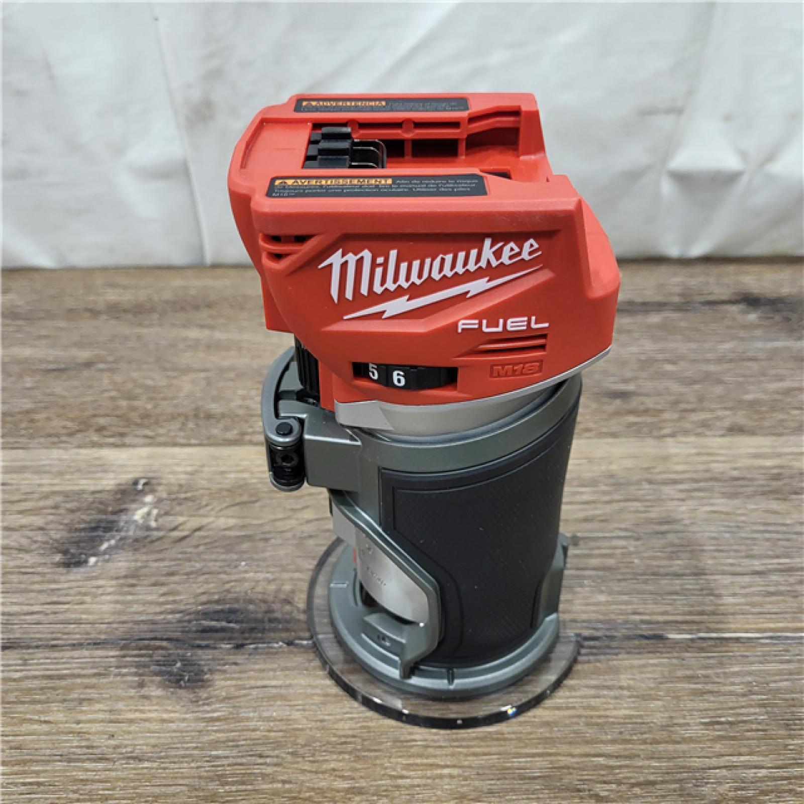 AS-IS Milwaukee M18 FUEL Compact Router Bare