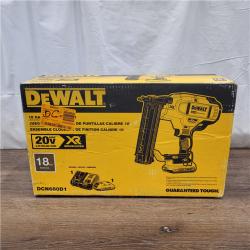 AS-IS DEWALT 20V MAX XR 18 Gauge Brad Nailer Kit