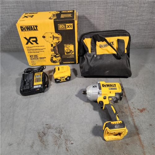 HOUSTON LOCATION - AS-IS DEWALT 20V MAX* XR 1/2  High Torque Impact Wrench with Hog Ring Anvil