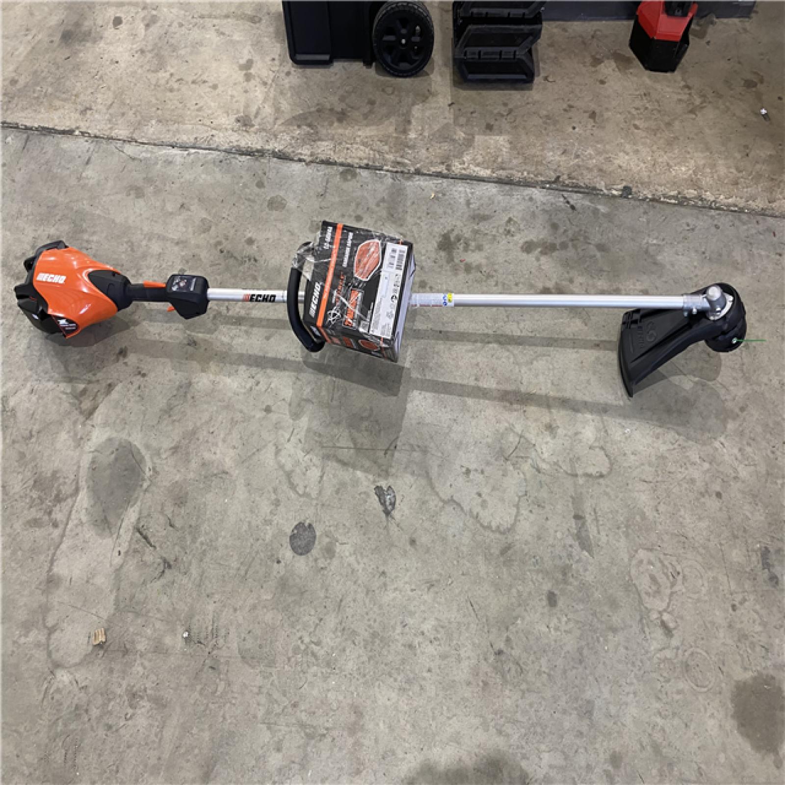 Houston location AS-IS EFORCE 56V X Series 17 in. Brushless Cordless Battery String Trimmer with 5.0Ah Battery and Rapid Charger