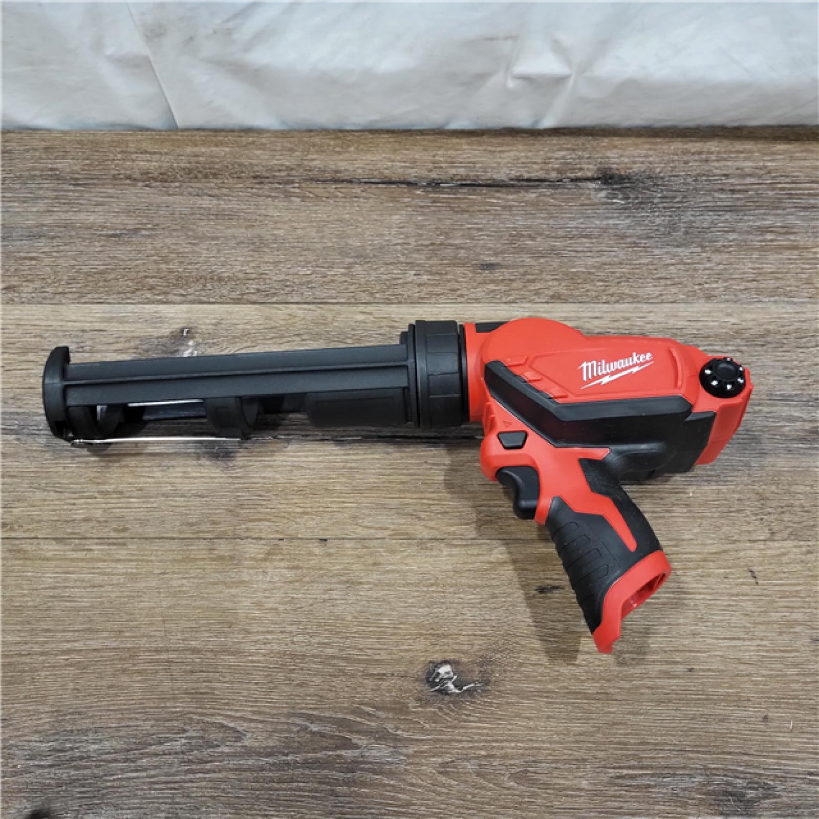 AS-IS Milwaukee 2441-20 M12 12V Cordless 10oz Caulk and  (Tool Only)