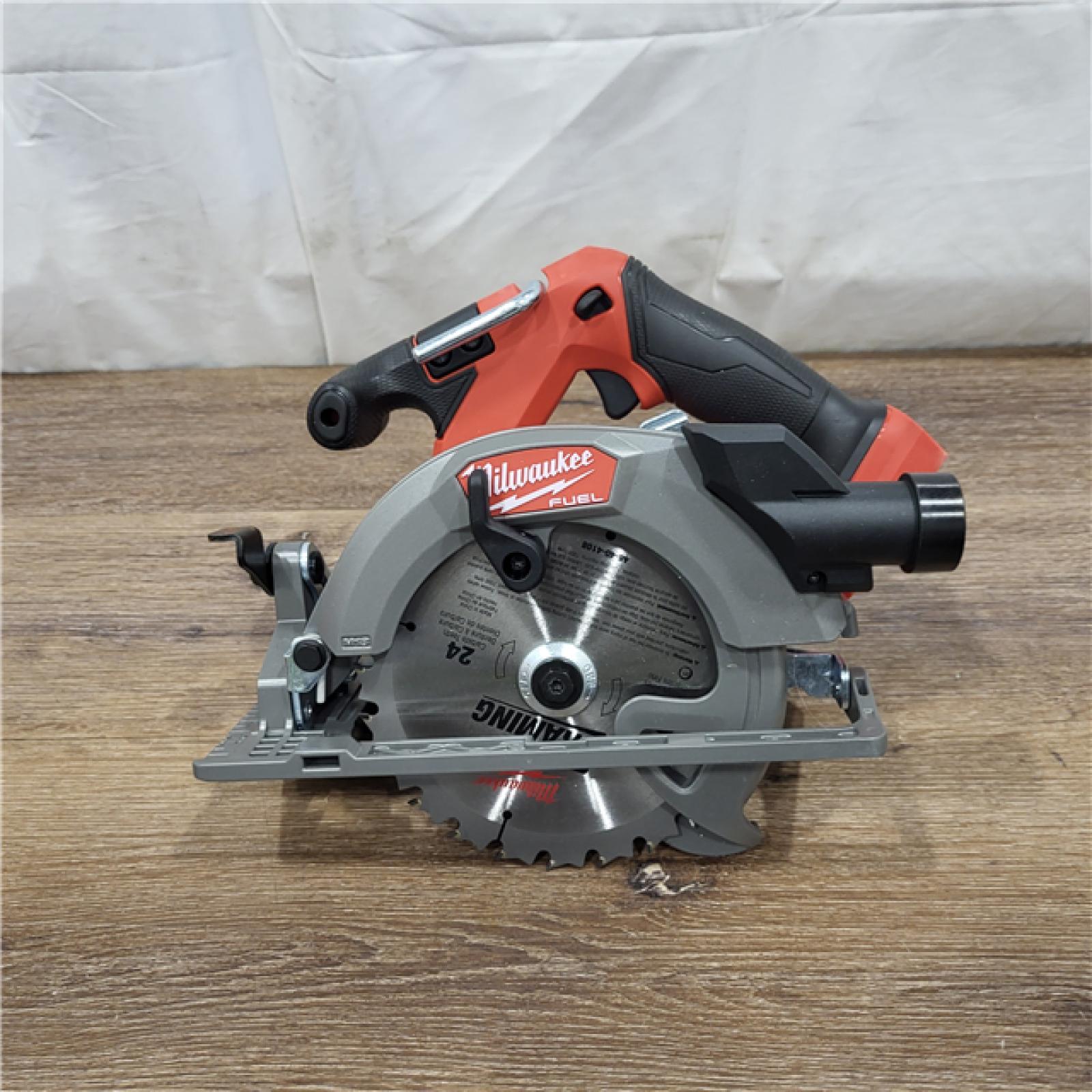 AS-IS M18 FUEL 18V Lithium-Ion Brushless Cordless 6-1/2 in. Circular Saw (Tool-Only)