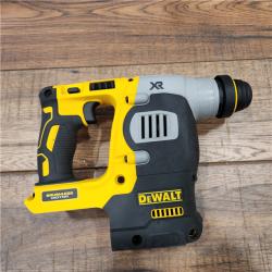 AS-IS DEWALT 20V MAX XR Brushless Cordless 1 in. SDS Plus L-Shape Rotary Hammer (Tool-Only)