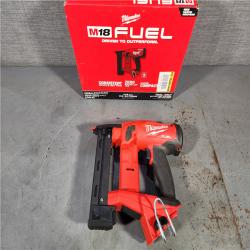 HOUSTON LOCATION - AS-IS M18 FUEL 18-Volt Lithium-Ion Brushless Cordless 18-Gauge 1/4 in. Narrow Crown Stapler (Tool-Only)