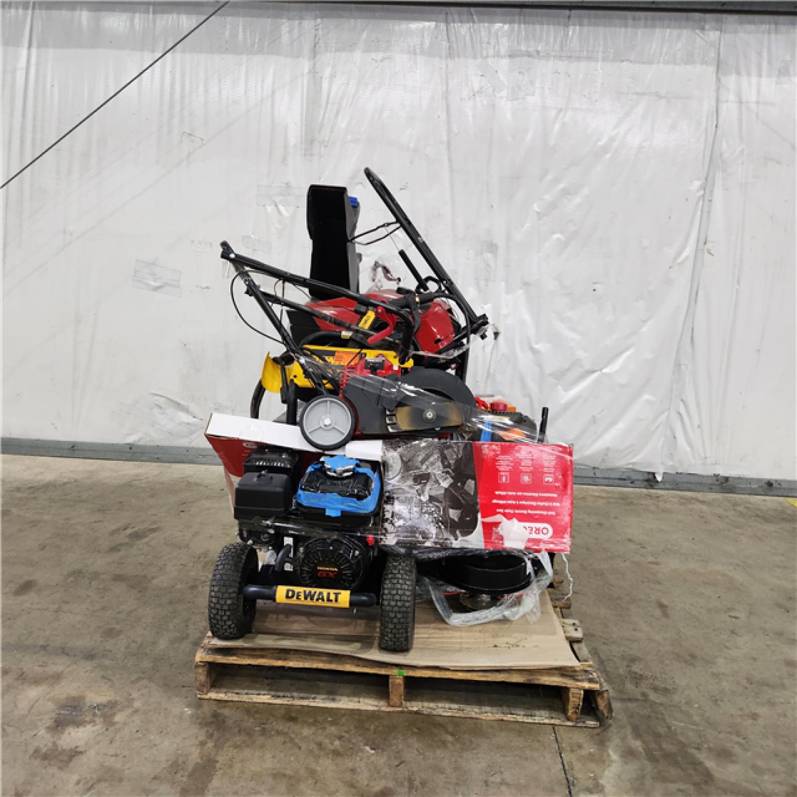 Houston Location - AS-IS Lawn Equipment Pallet