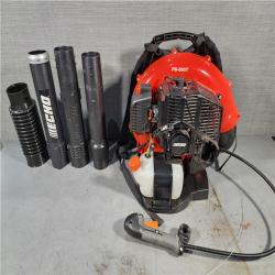 HOUSTON LOCATION - AS-IS ECHO 216 MPH 517 CFM 58.2cc Gas 2-Stroke Backpack Leaf Blower with Tube Throttle