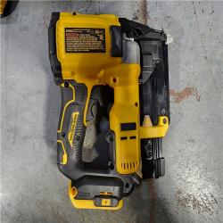 HOUSTON LOCATION - AS-IS DEWALT ATOMIC 20V MAX Lithium Ion Cordless 23 Gauge Pin Nailer Kit with 2.0Ah Battery and Charger