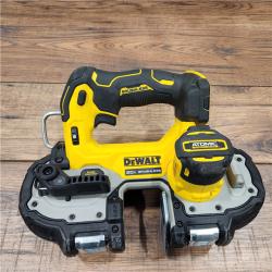 AS-IS DEWALT ATOMIC 20V MAX Cordless Brushless Compact 1-3/4 in. Bandsaw (Tool Only)