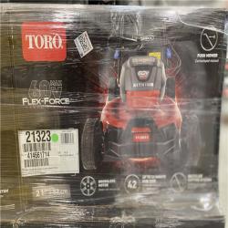 DALLAS LOCATION NEW! - TORO 60V Max* 21 in. (53 cm) Recycler® w/SmartStow® Push Lawn Mower with 4.0Ah Battery PALLET - (5 UNITS)