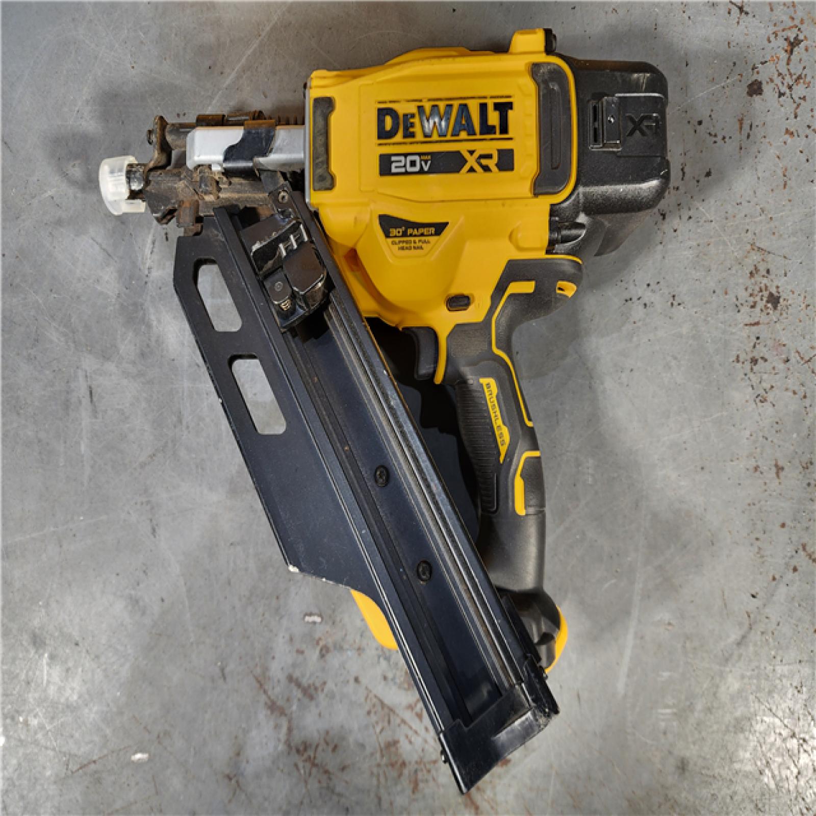 HOUSTON LOCATION - AS-IS DEWALT 20-Volt 30Â° Cordless Framing Nailer (Tool-Only)