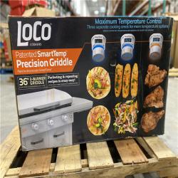 DALLAS LOCATION - LoCo  Outdoor Griddle with Hood 3 Burner Liquid Propane Gray Gray