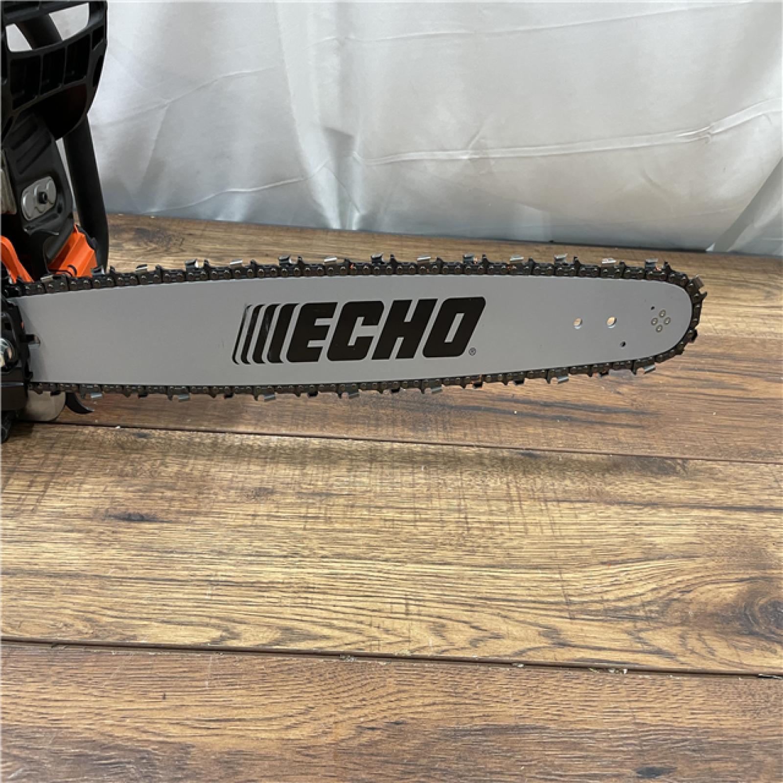 AS-IS ECHO 20 in. 50.2 Cc 2-Stroke Gas Rear Handle Chainsaw