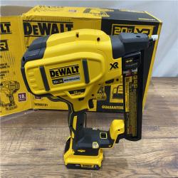 AS IS in Box DEWALT DCN681D1 20V 18Ga Stapler Kit