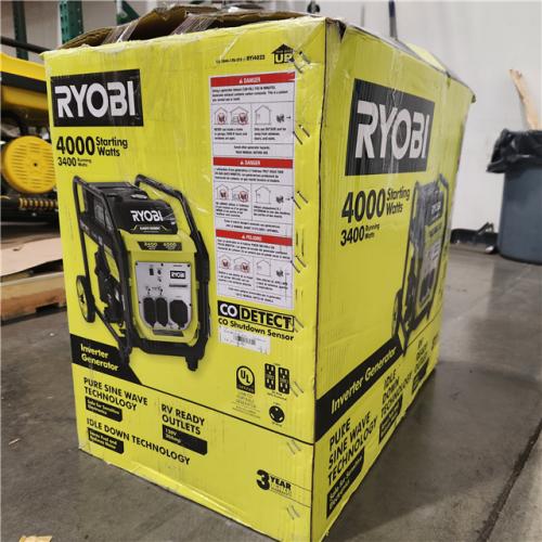 Dallas Location - As-Is RYOBI 4000-Watt Inverter Generator