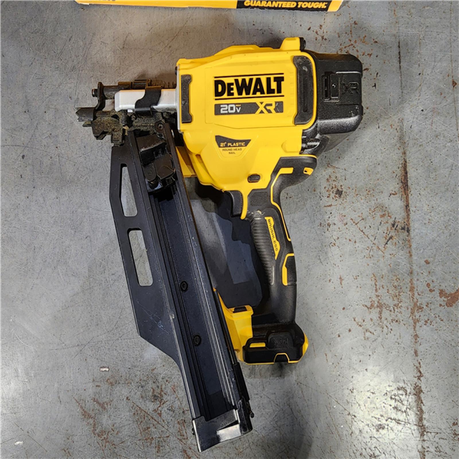 HOUSTON LOCATION - AS-IS DEWALT 20-Volt 21Â° Cordless Framing Nailer (Tool-Only)