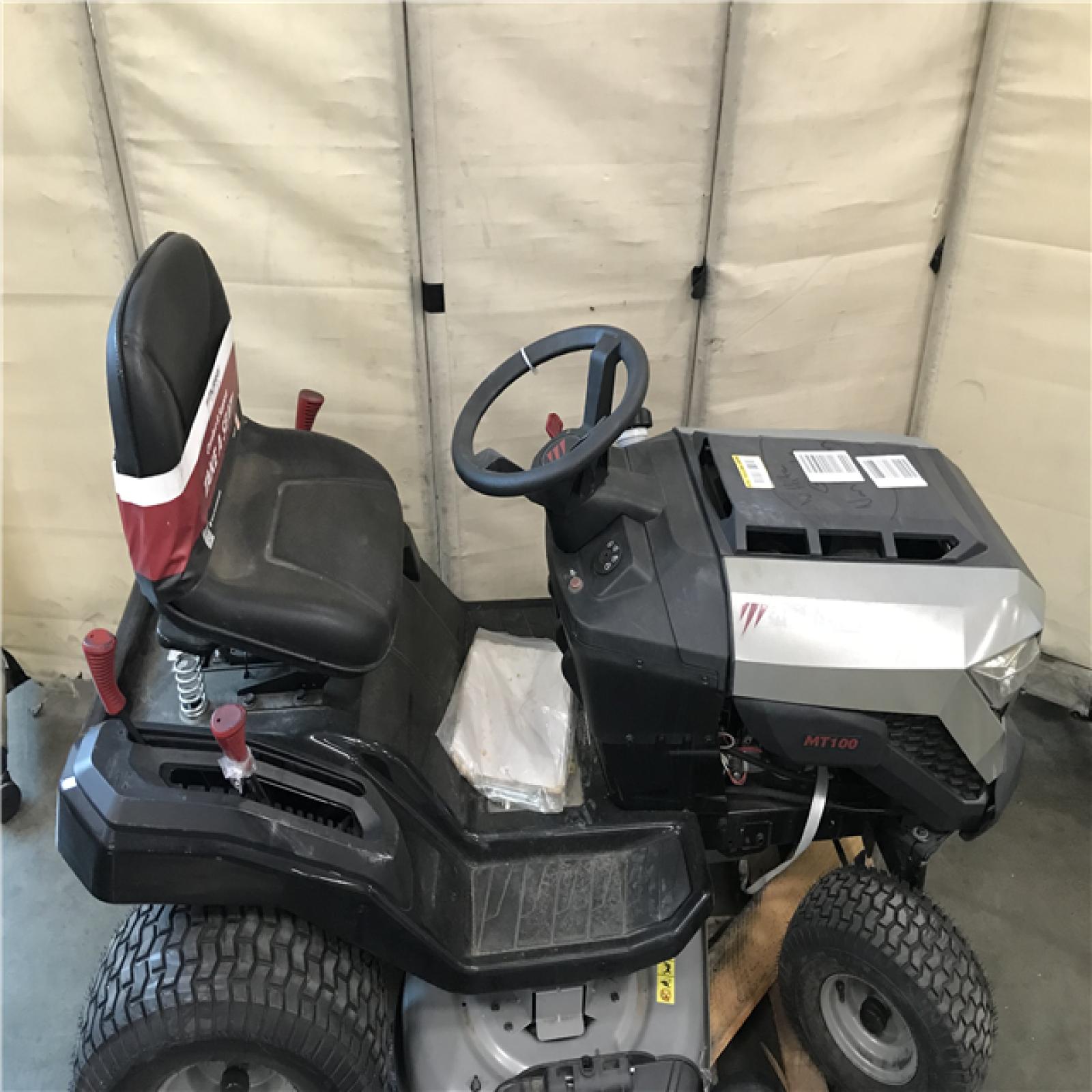 California AS-IS Murray MT100 42 in. 13.5 HP 500cc E1350 Series Briggs and Stratton Engine 6-Speed Manual Gas Riding Lawn Tractor Mower