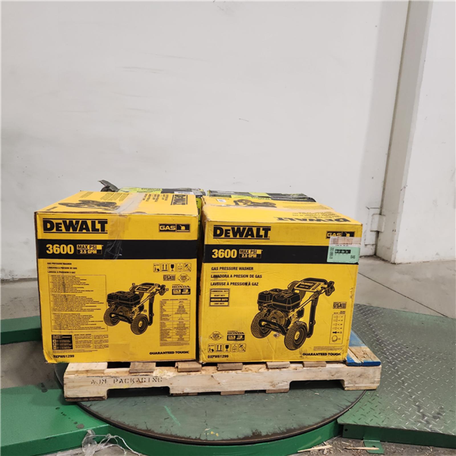 Dallas Location - As-Is GAS PRESSURE WASHER (Lot Of 4)